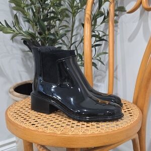 NWOT A New Day Camille Glossy Slip On Ankle Boot